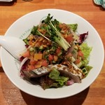 麺屋 六感堂 - 六感堂式 鰹の冷やし中華＋鰹のたたき増し