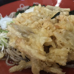 そばの神田 東一屋 - #食べログ的に撮るとこうなる。  
      ごぼう天の勇姿