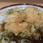 そばの神田 東一屋 - えびかき揚げ♡