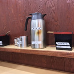 そばの神田 東一屋 - コンディメンツ。