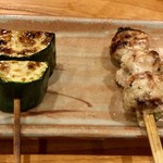 とり喜 - エリンギとつくね