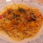 鎌倉パスタ - 農園野菜のロースト、フレッシュトマトのパスタ
