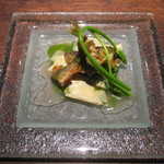 レストラン ヴィトラ - 稚鮎と湯葉のサラダ