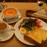 喫茶 六花 - スープ５００円＋