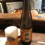 Tokubee Ekimaeten - 190902月　長野　とくべえ駅前店　瓶ビール秋味