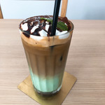 コジカ コーヒー - チョコミントラテ 650円