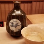 緒方 - お酒①林　純米吟醸　生原酒(富山)
      米種:不明、精米歩合:不明