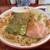 屋台ラーメン た紅 - 冷やしラーメン 640円左奥にトッピング玉ねぎ 100円