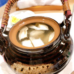 うを徳 - 松茸の土瓶蒸し