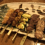 あぶりや 晃房 - 焼鳥8種盛り