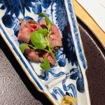 馳走 啐啄一十  - 私的にはストイックにラストまでお魚天国で居たかったのですが、お肉好きにはたまらないでしょう！仙台牛のイチボのローストビーフ。