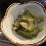 Ippuku - 小鉢のゴーヤの酢物