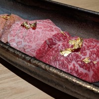 神戸牛 しゃぶしゃぶ おもき 離れ 銀座店 - 但馬牛の三点盛り
