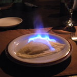 グルマンズ和牛 - デザートのクレープシュゼット