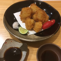 口福 みなみ - ハマグリのフライ
