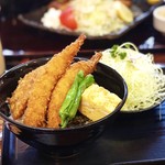 とんかつ政ちゃん - 海老ヒレ丼