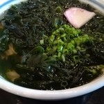 うどん豊前屋 官べえ - わかめうどん大盛