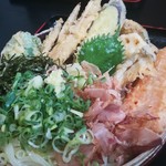 大地のうどん - 野菜天ぶっかけ