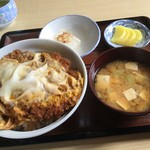 Mikasa - 三笠　「カツ丼(上)」1000円(税込)たぶん