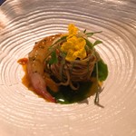 VEA - ★9 SPOT PRAWN dan dan noodle, chili oil