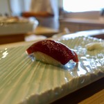 鮨おおね田 - ［2019/08］寿司⑥ まぐろづけの握り