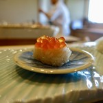 鮨おおね田 - ［2019/08］寿司⑧ いくらの握り