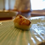 鮨おおね田 - ［2019/08］追加② つぶ貝の握り