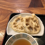 駕籠休み - レンコンの天ぷら