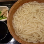 丸亀製麺 - 釜揚げうどん（大）税込３８０円