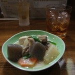和料理　さゝき - モツだった〜〜〜
