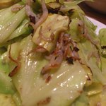 ワイン食堂 イナセヤ キッチン - シラスアンチョビ キャベツ