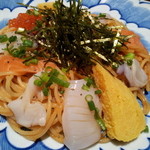 グランサッソ - お刺身パスタ（1380円）