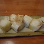 とんがらし - おいしい白才と削りがつおの棒寿司