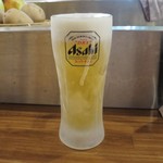 京橋 炉端焼 ロバ - 生ビール