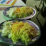 森のビアガーデン - 焼きそばダブル！