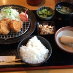 Tonkatsu Katsuyuu - ひれカツ定食（３個）
