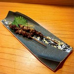 小魚料理 とみ助 - 鰻の肝串焼きは私の好きな肴の一つです(o^^o)