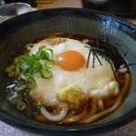 麺楽 - 山かけうどん