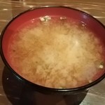 居酒屋 ごらん - 味噌汁