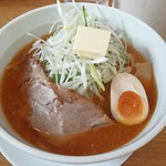 北海道らーめん さつほろ - 味噌ラーメン（850円＋バター100円）