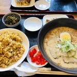 火の国屋 - チャーハン定食