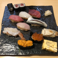 豊鮨 - ランチの「ゆりにぎり」2130円