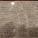 小割烹料理こっぽう - メニュー１