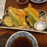 小割烹料理こっぽう - 天ぷら盛り合わせ