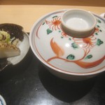 にい留 - 食事？（天茶、香物）