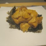 にい留 - 海苔＋壱岐産塩水雲丹