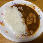 鶏福館 - 息子作チキンカレー