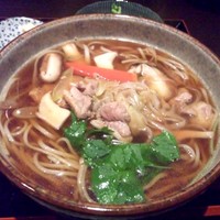 鴨料理専門店 鴨亭 - 鴨きのこ蕎麦.JPG