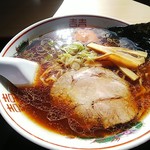 天北龍 - 醤油ラーメン。生姜の風味がわたしには大変懐かしい味なのです