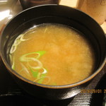 かつアンドかつ - お味噌汁
